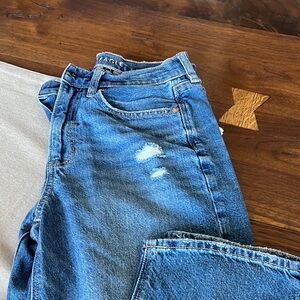 American Eagle Outfitters Light Blue Ripped Jeans